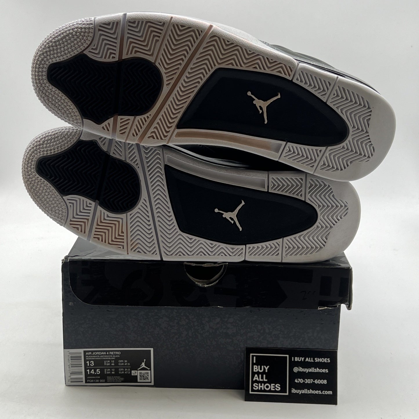 Size 13 - Air Jordan 4 Retro 2024 Fear (FQ8138-002)