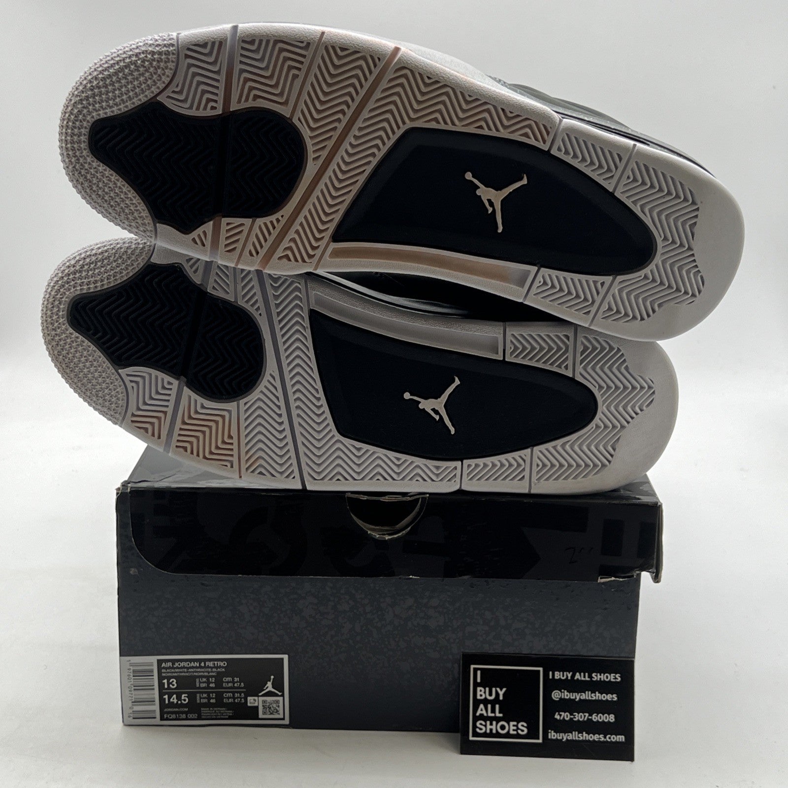 Size 13 - Air Jordan 4 Retro 2024 Fear (FQ8138-002)