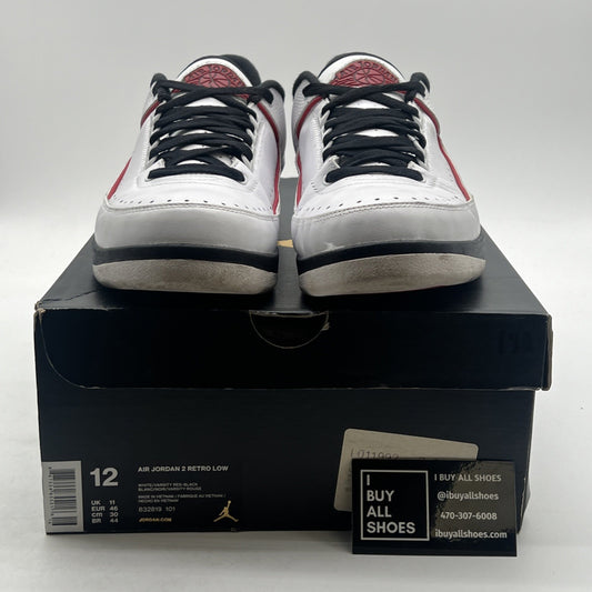 Size 12 - Air Jordan 2 Retro 2016 Low Chicago (832819-101)