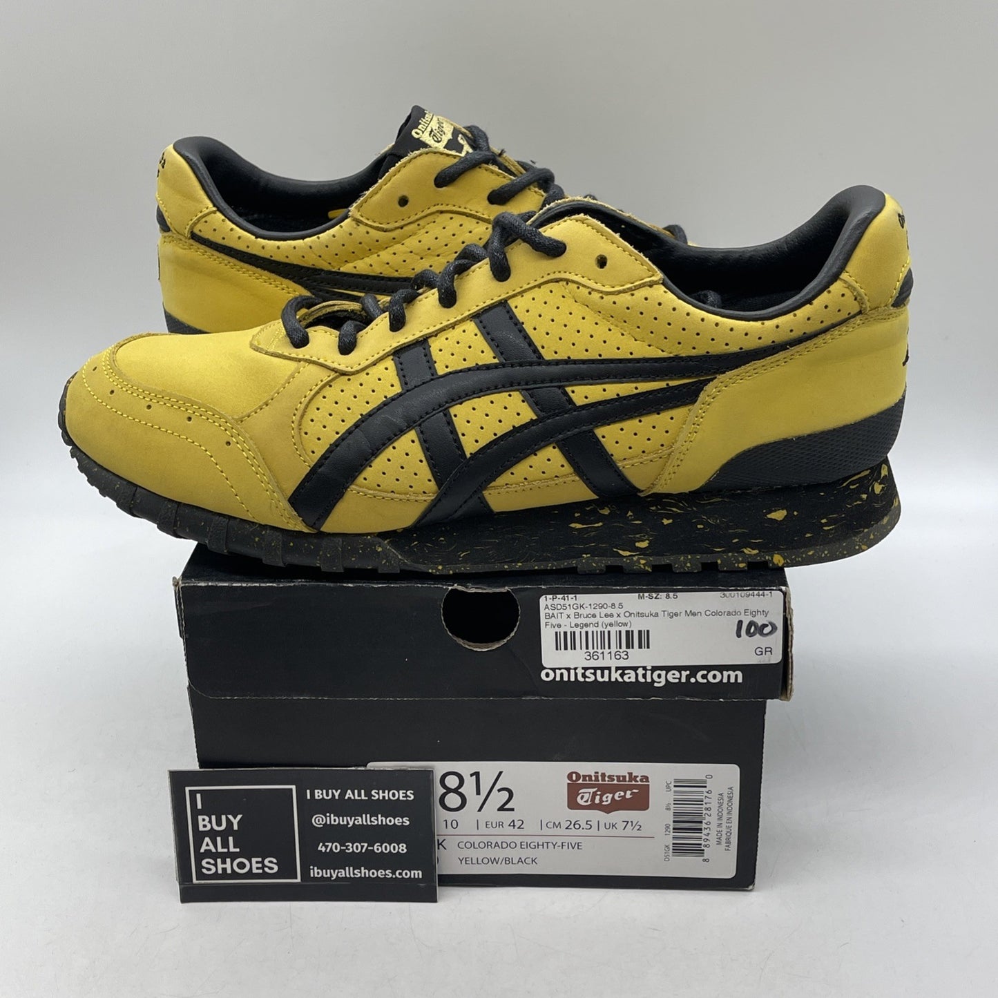 Size 8.5 - ASICS Bait x Colorado Eighty-Five Bruce Lee (D51GK)