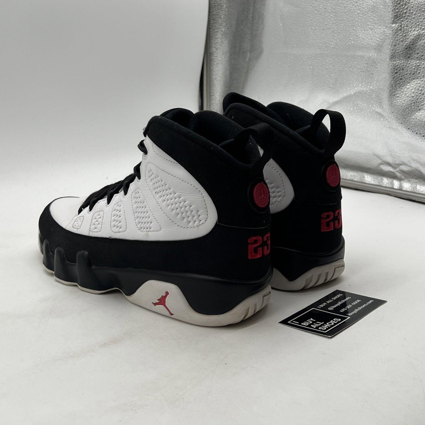 Size 11 - Air Jordan 9 Retro space jam 2016 (302370-112)