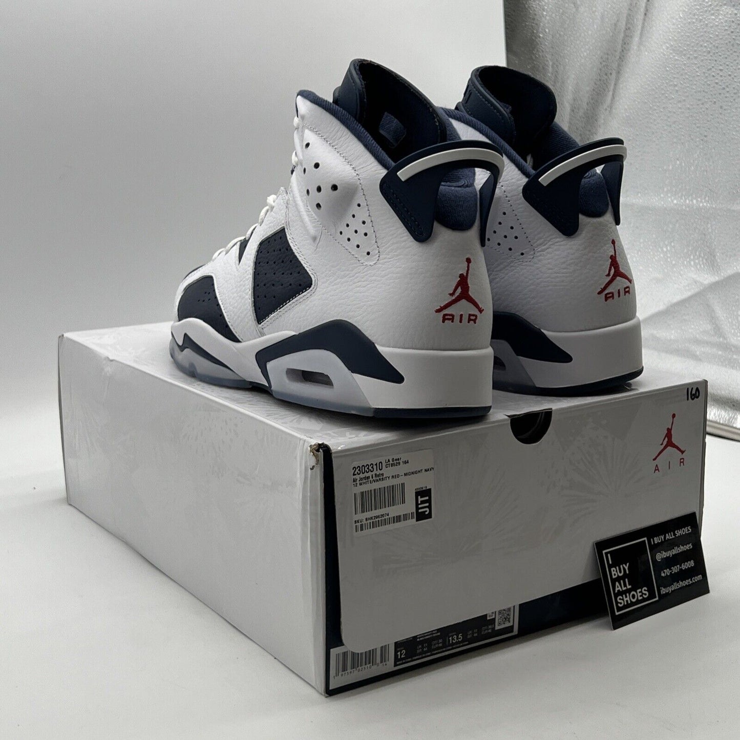 Size 12 - Air Jordan 6 Retro 2024 Olympic (CT8529-164)