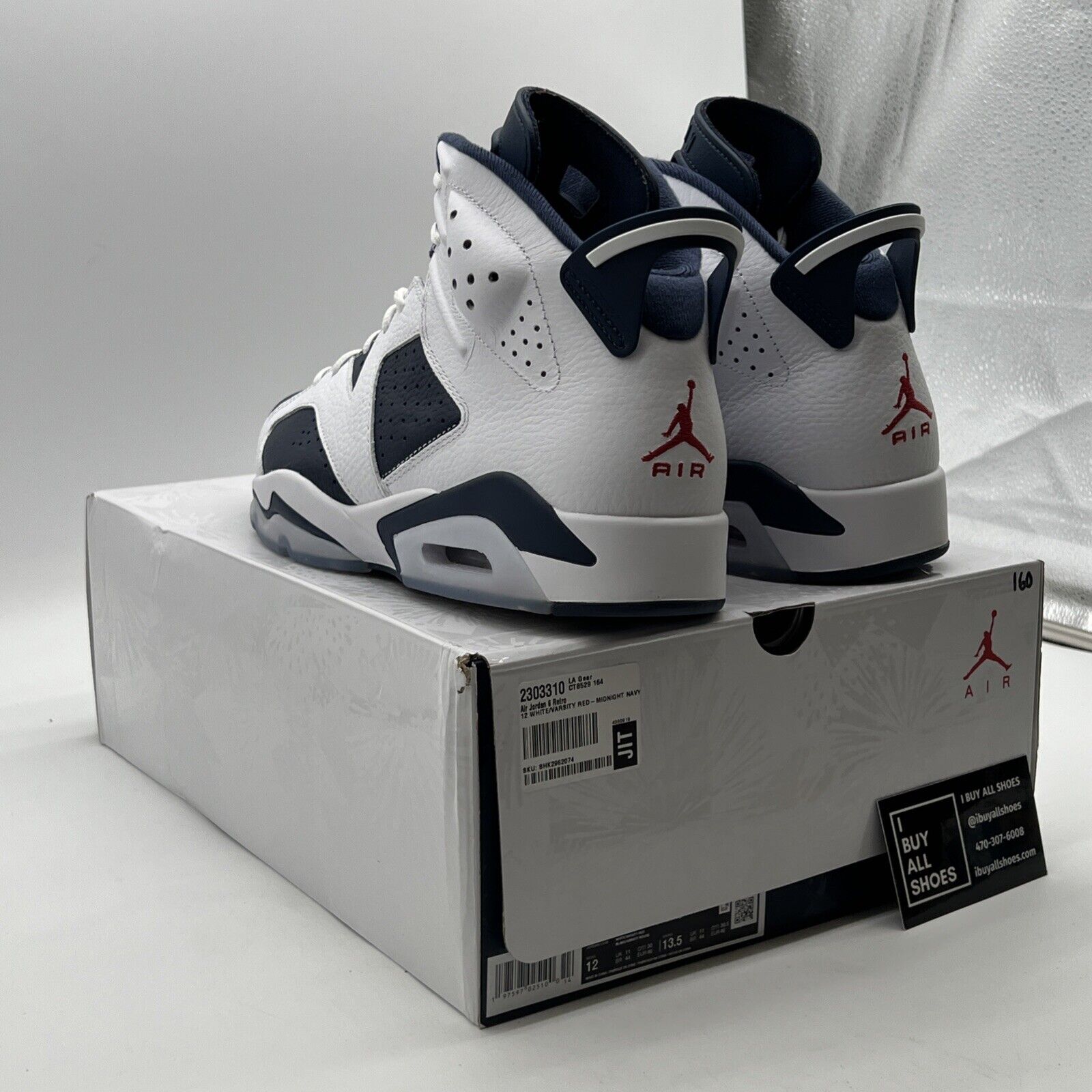 Size 12 - Air Jordan 6 Retro 2024 Olympic (CT8529-164)