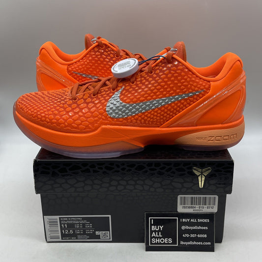 Size 11 - Nike Zoom Kobe 6 Protro Total Orange (IH1871-800)