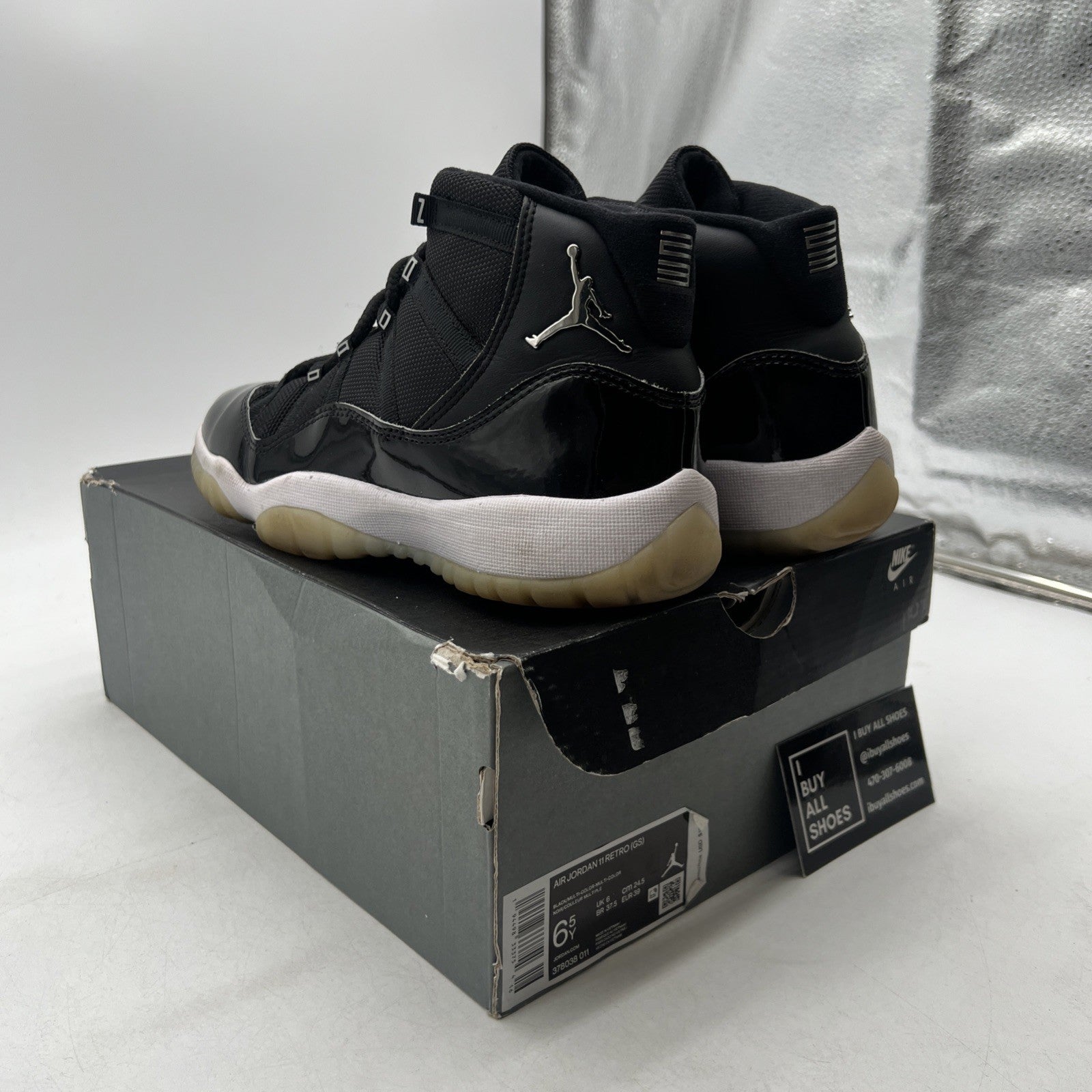 Size 6.5Y - Air Jordan 11 Retro High Jubilee / 25th Anniversary (378038-011)