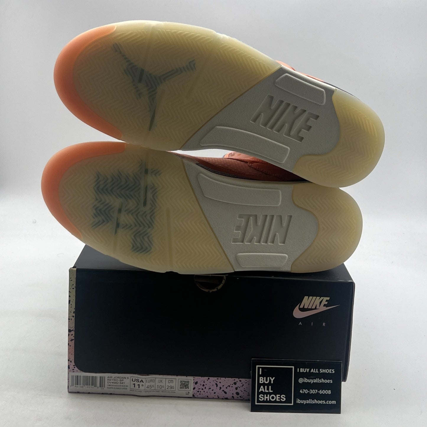 Size 11.5 - Air Jordan 5 Retro x DJ Khaled Mid We The Best - Crimson Bliss