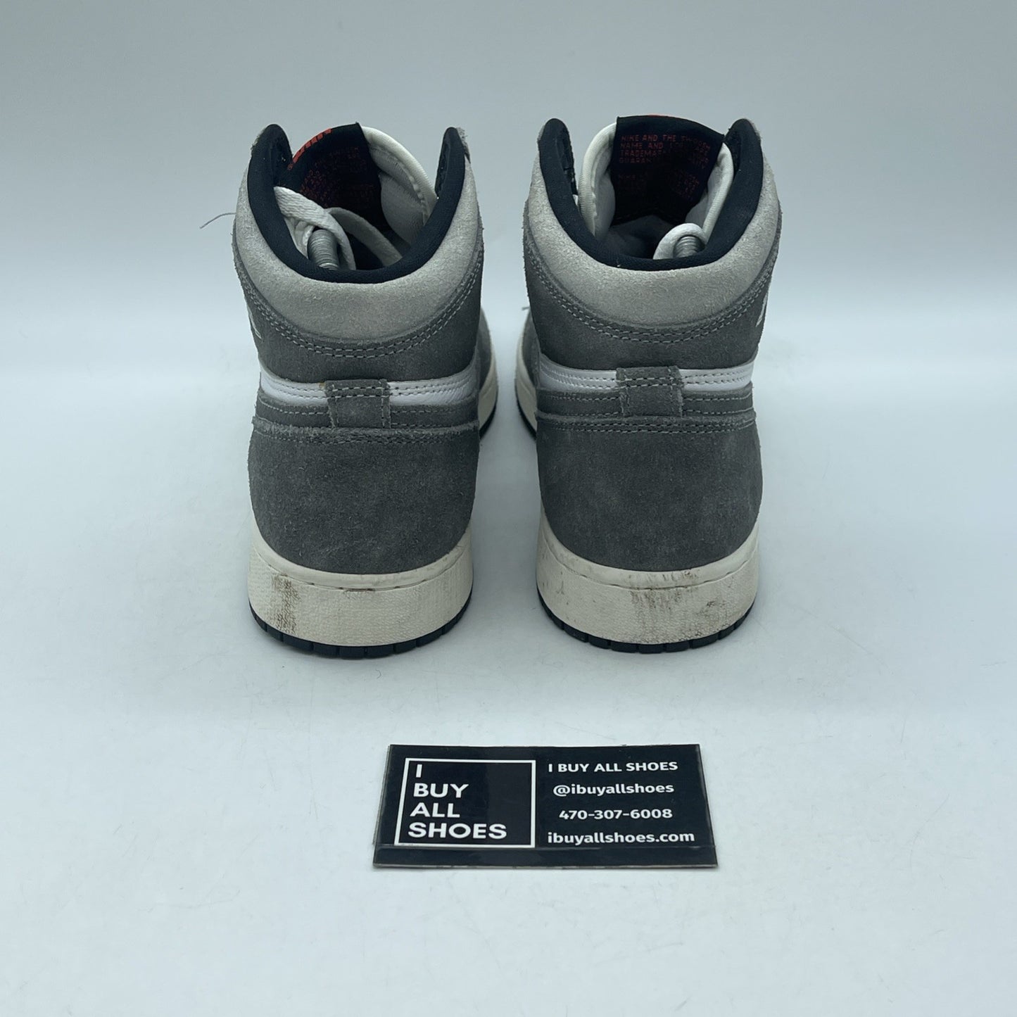 Size 6.5 (GS) - Air Jordan 1 High Retro OG Washed Black