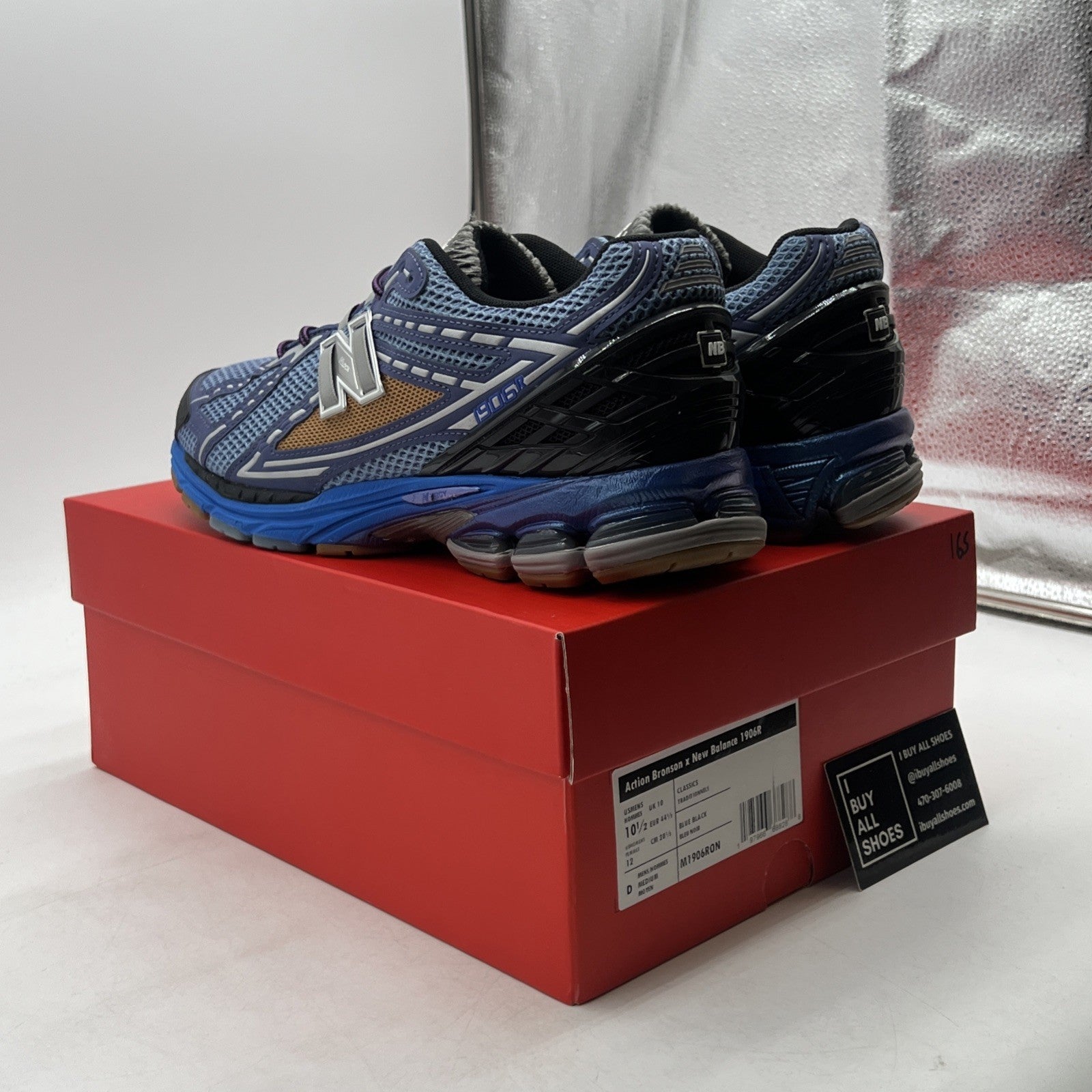 Size 10.5 - New Balance Action Bronson x 1906R Medusa Azul (M1906RON)