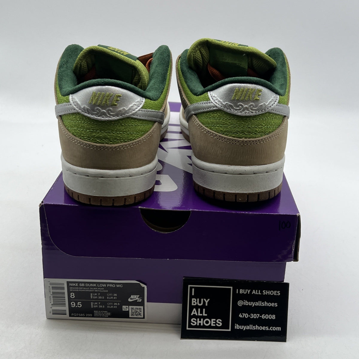 Size 8 - Nike Dunk Pro SB Low Escargot (FQ7585-200)