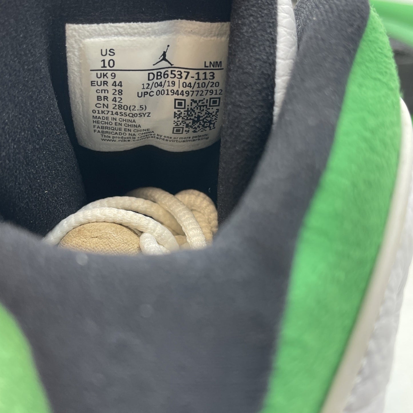 Size 10 - Air Jordan 13 Retro Lucky Green 2020 (DB6537-113)
