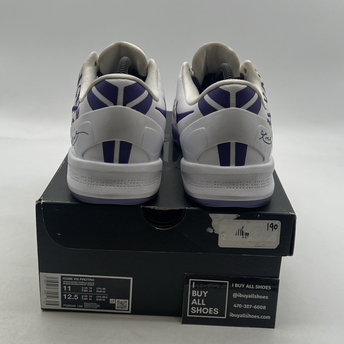 Size 11 - Nike Kobe 8 Protro Court Purple (FQ3549-100)