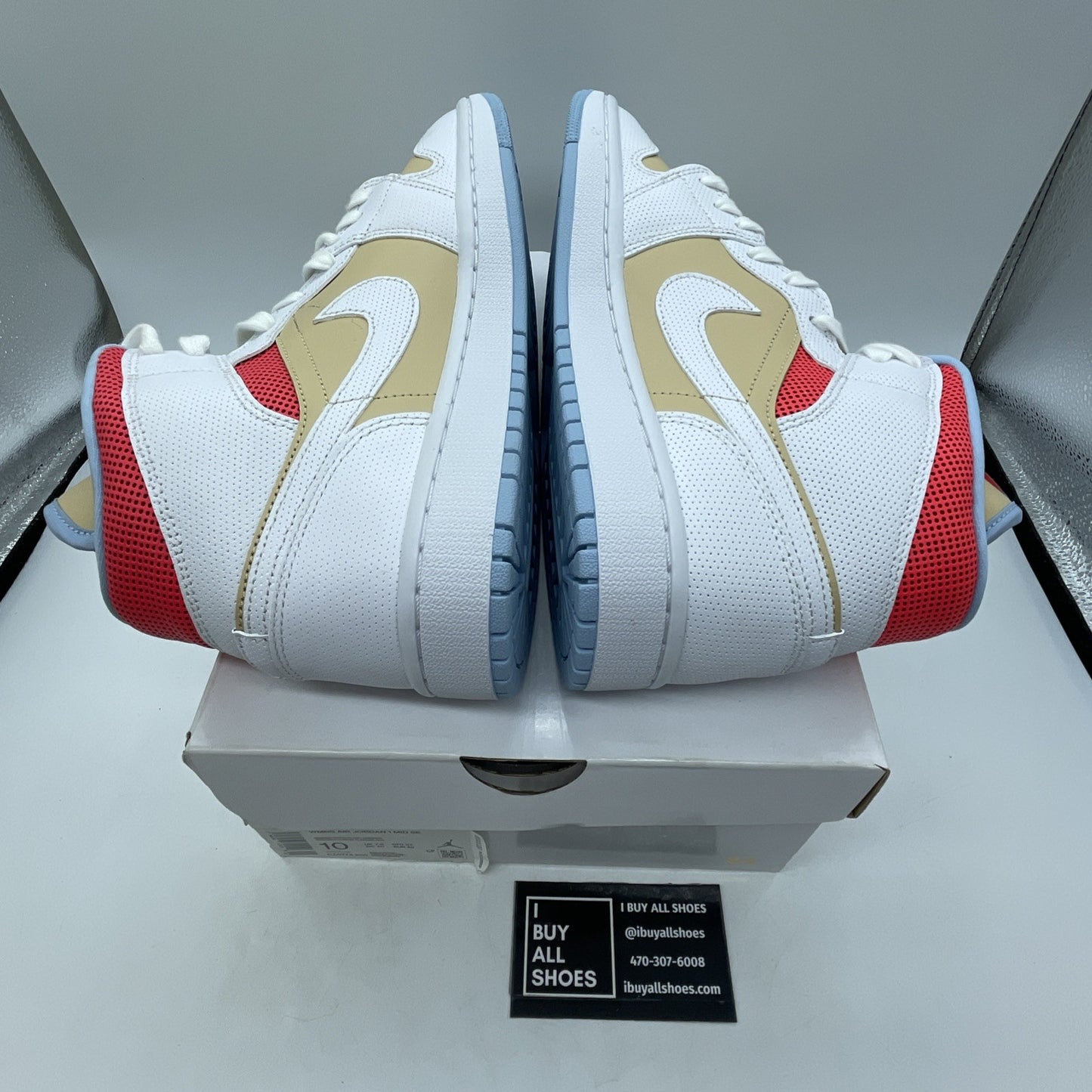 Size 10W - Air Jordan 1 SE Mid Sesame (CZ0774-200)