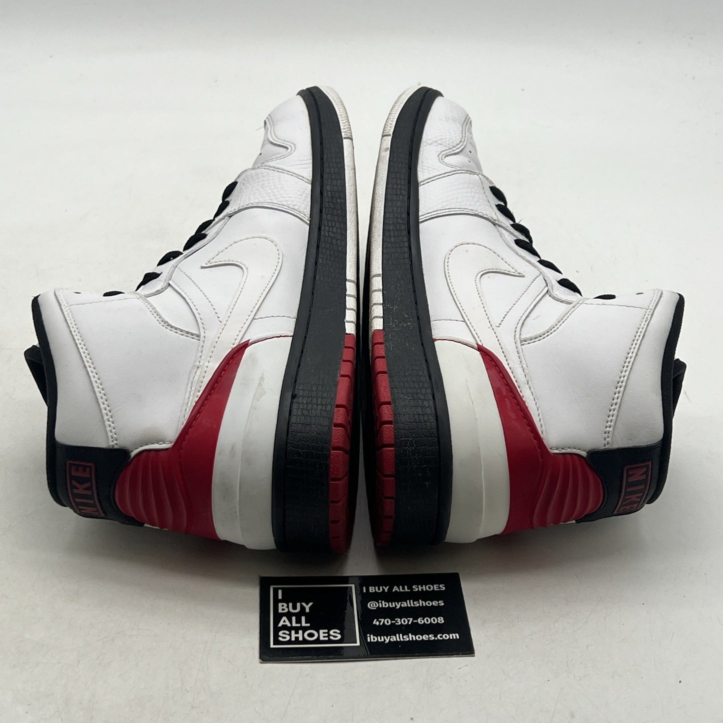 Size 11.5 - Air Jordan 1 Retro 86 White Gym Red (644490-101)