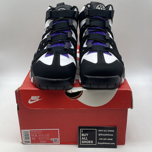 Size 11.5 - Nike Air Max 2 CB 94 Retro 2020 Black Purple (CZ7871–001)