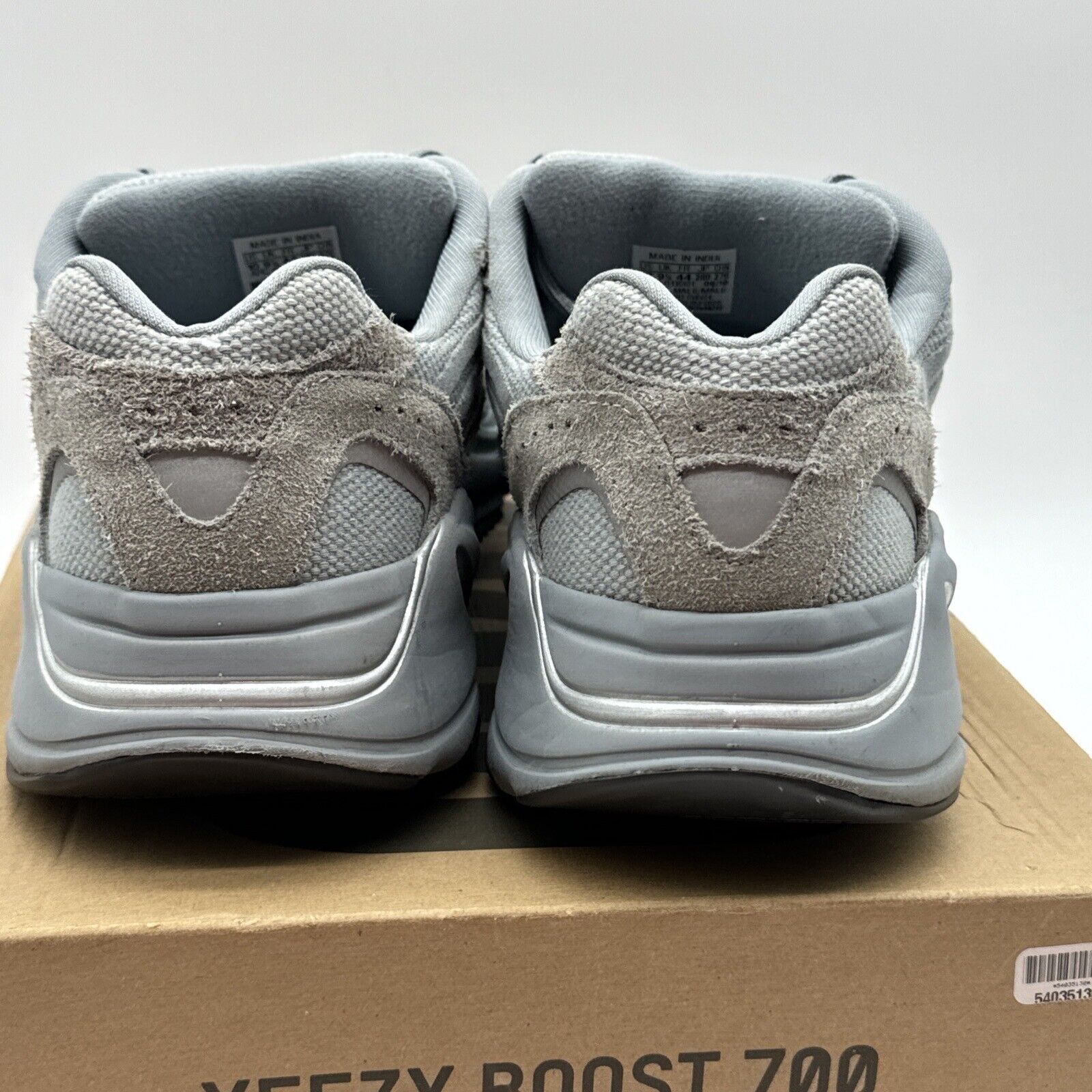 Size 10 - Yeezy Boost 700 V2 Hospital Blue Icy 🥶 3m Grey Unc Thick Suede Canvas