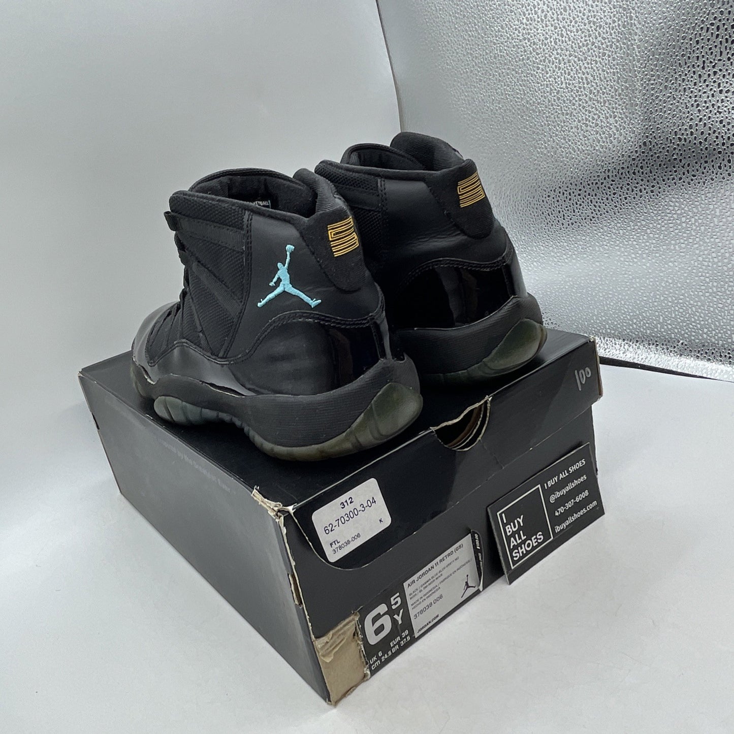 Size 6.5 - Air Jordan 11 Retro High Gamma Blue (378038-006)