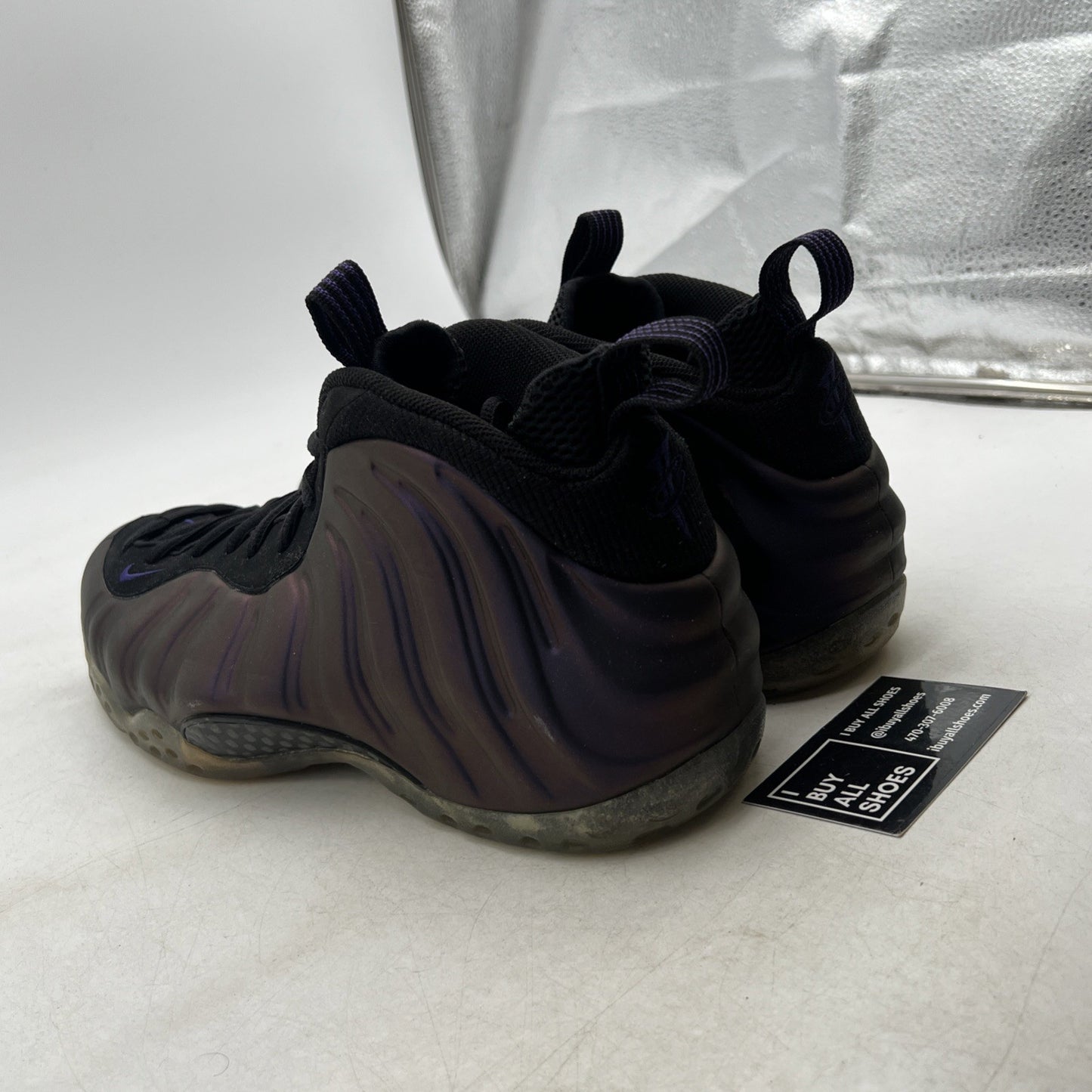 Size 11.5 - Nike Air Foamposite One 2010 Eggplant (314996-051)