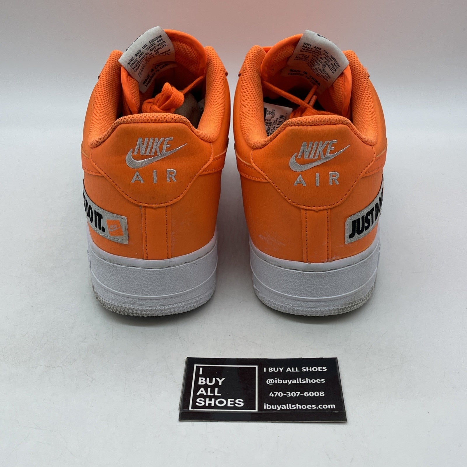 Size 14 - Nike Air Force 1 Low Total Orange (BQ5360-800)