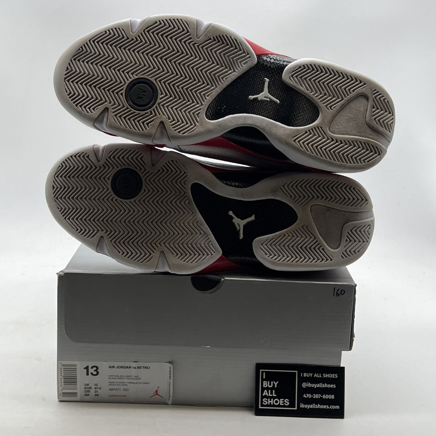 Size 13 - Air Jordan 14 Retro 2019 Candy Cane (487471-100)