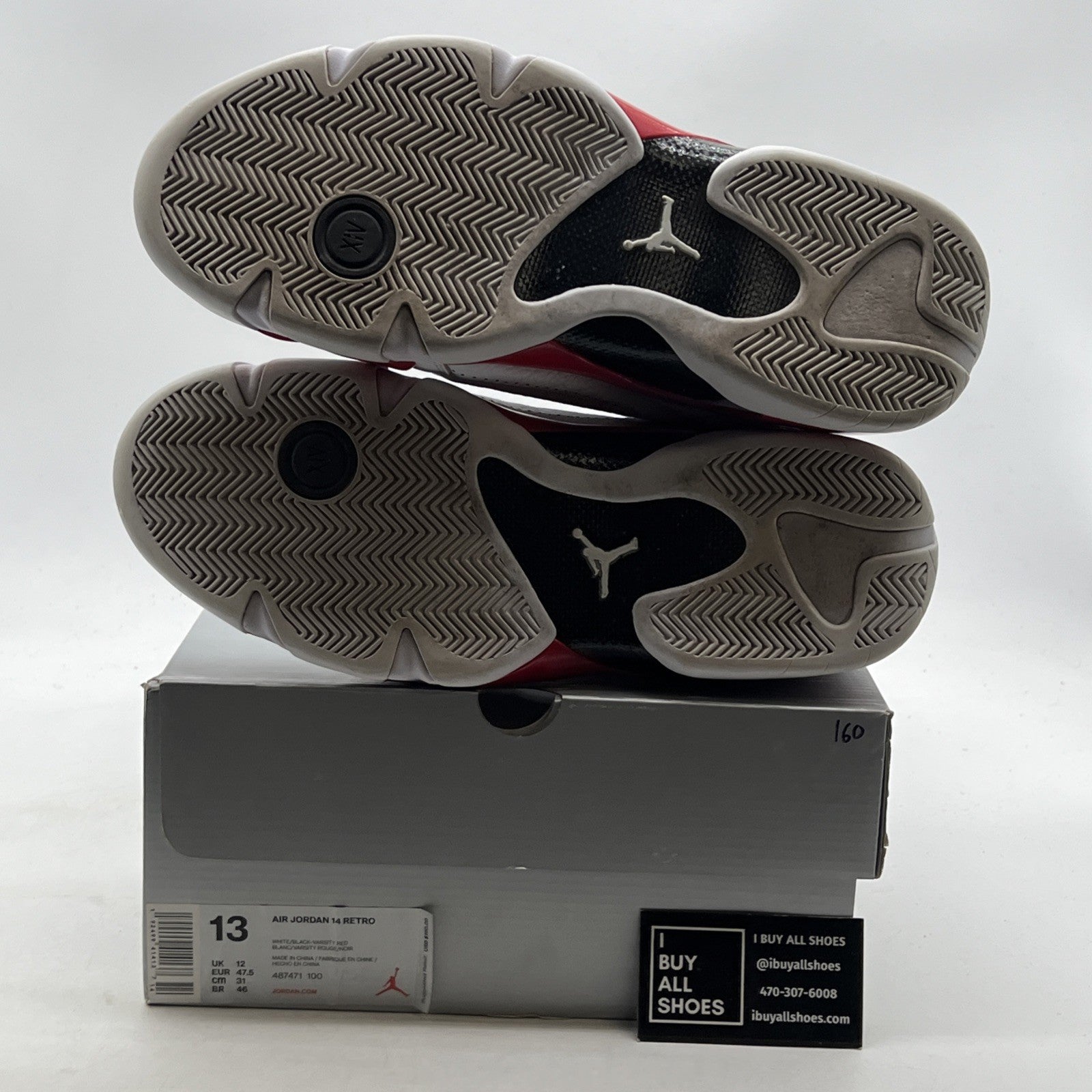 Size 13 - Air Jordan 14 Retro 2019 Candy Cane (487471-100)