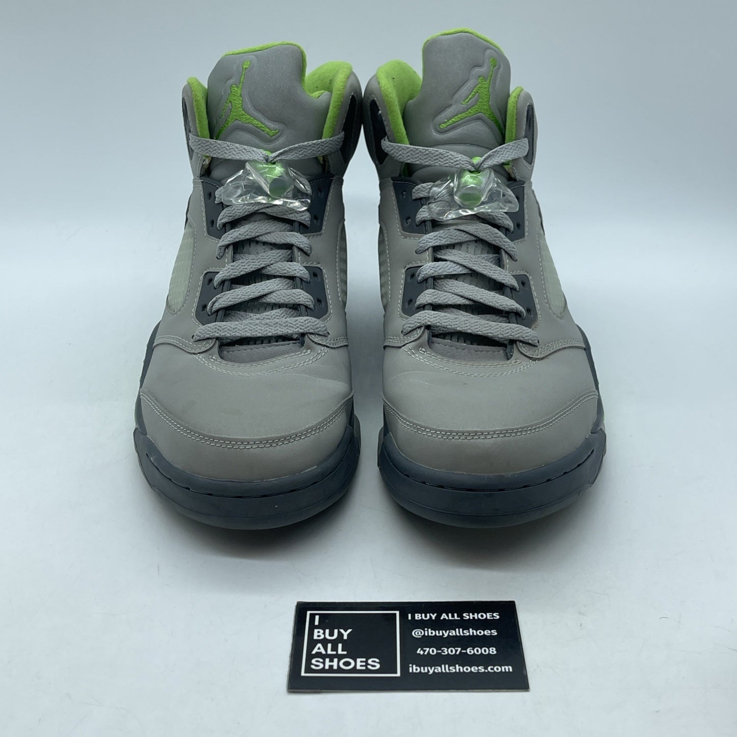 Size 9.5 - Jordan 5 Retro Green Bean Grey Leather (DM9014-003)