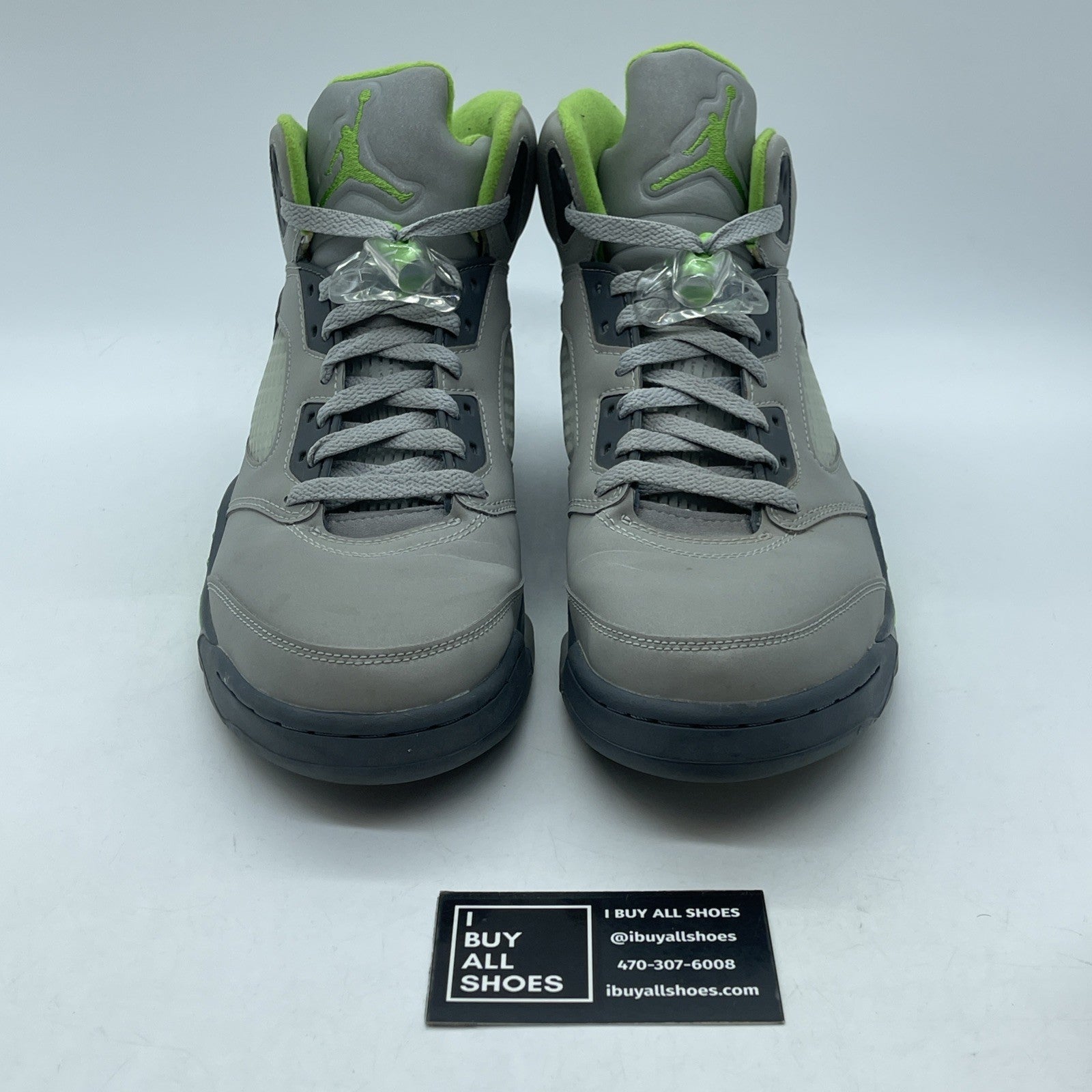 Size 9.5 - Jordan 5 Retro Green Bean Grey Leather (DM9014-003)