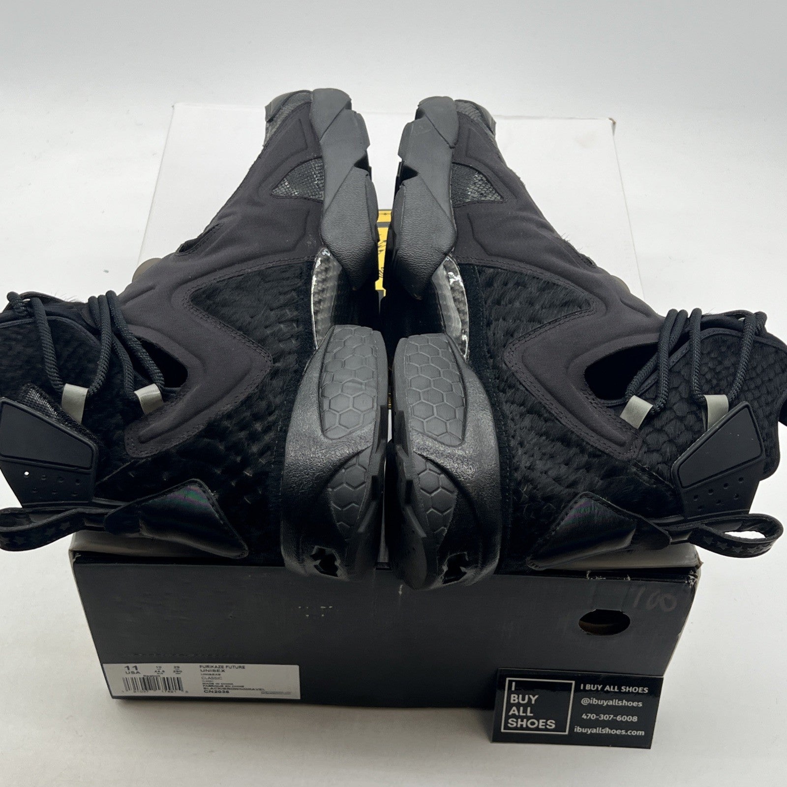Size 11 - Reebok Furikaze x Future Black (CN2036)