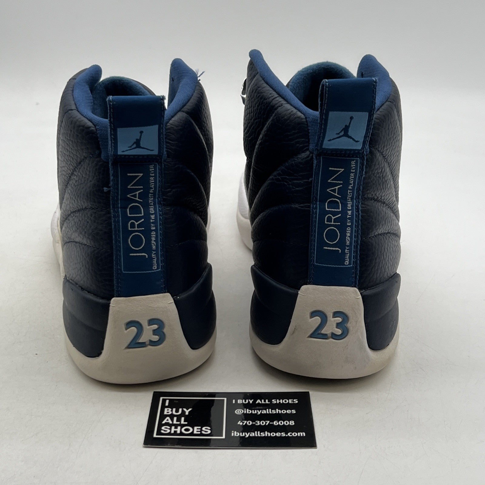 Size 13.5 - Air Jordan 12 Retro 2012 Obsidian (130690-410)