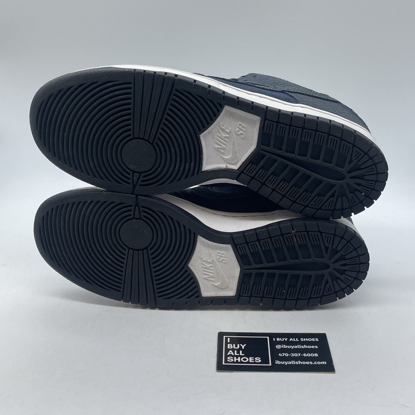 Size 9.5 - Nike Dunk Pro SB Low US Passport Blue Suede (304292-407)