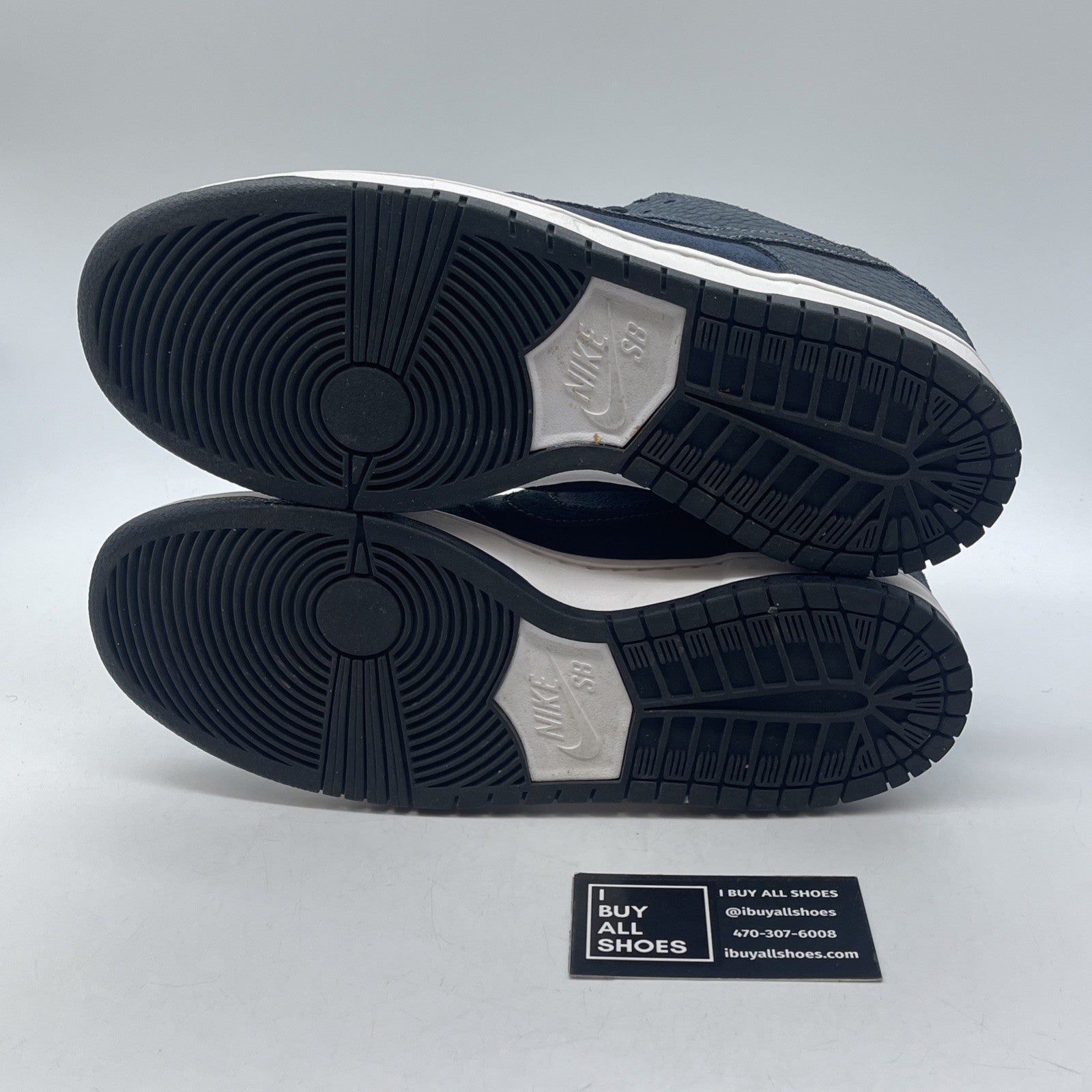 Size 9.5 - Nike Dunk Pro SB Low US Passport Blue Suede (304292-407)