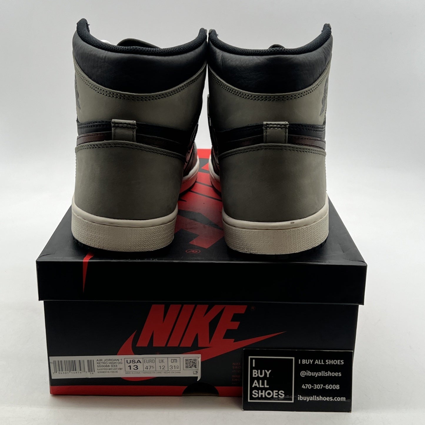 Size 13 - Air Jordan 1 Retro OG High Patina (555088-033)