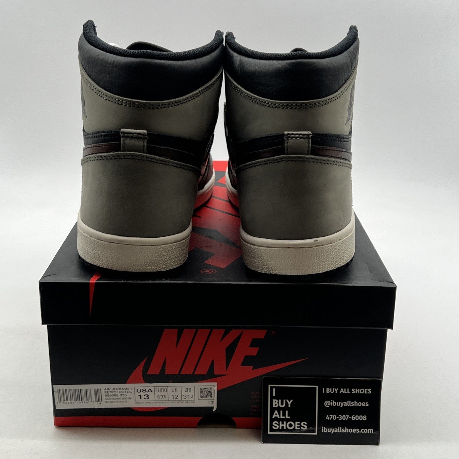 Size 13 - Air Jordan 1 Retro OG High Patina (555088-033)