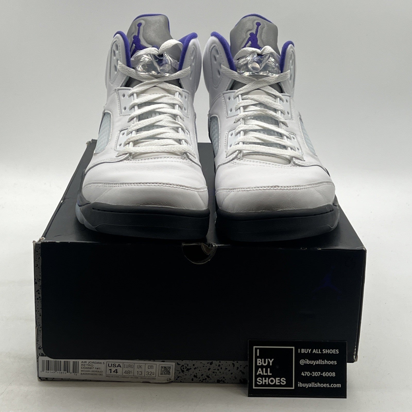 Size 14 - Air Jordan 5 Concord 2022 (DD0587-141)