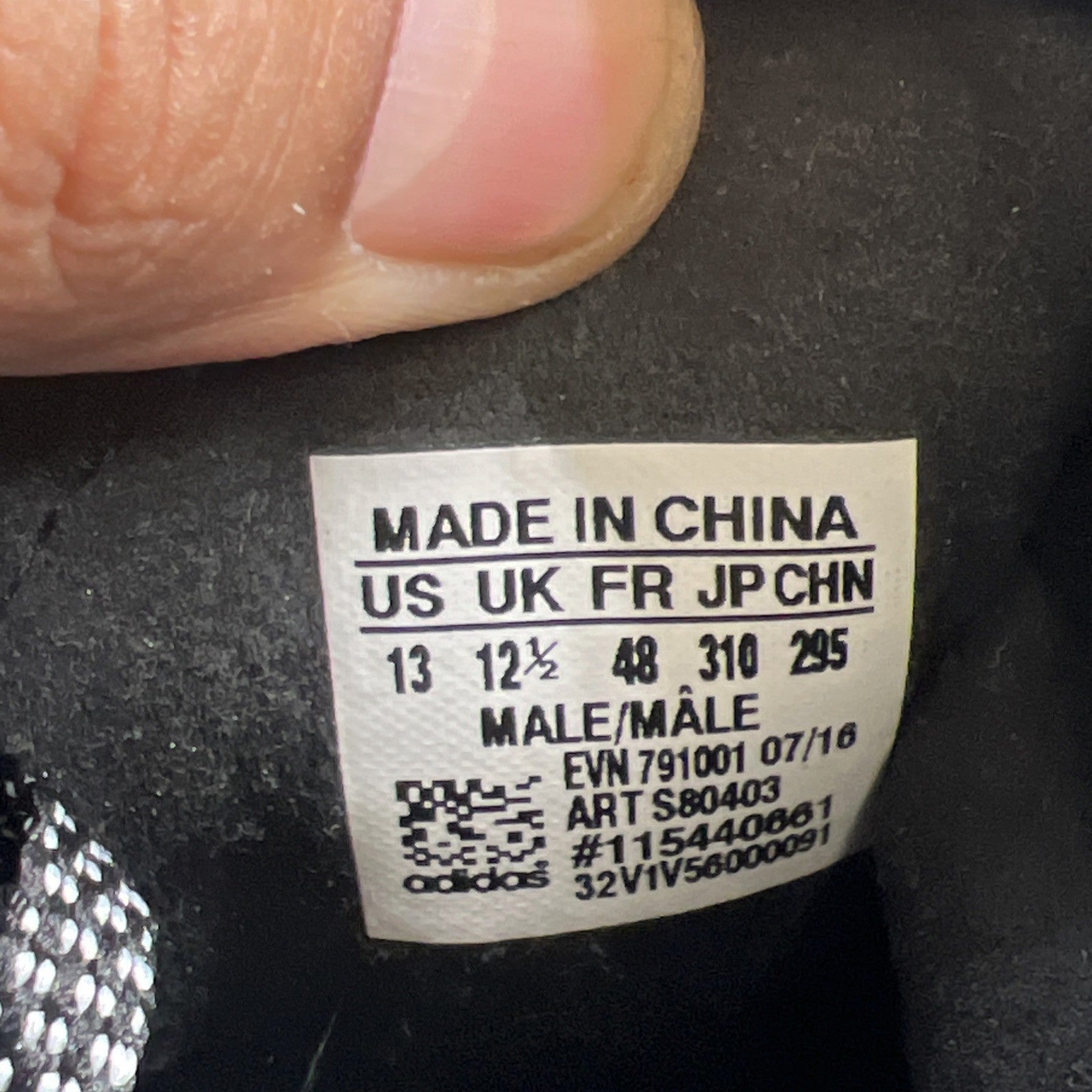 Size 13 - Adidas Originals Tubular Invader 2.0 Sneaker  Black (S80403)