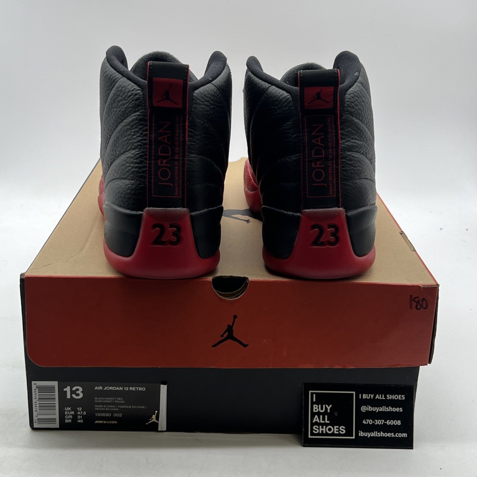 Size 13 - Air Jordan 12 Retro Mid Flu Game (130690-002)