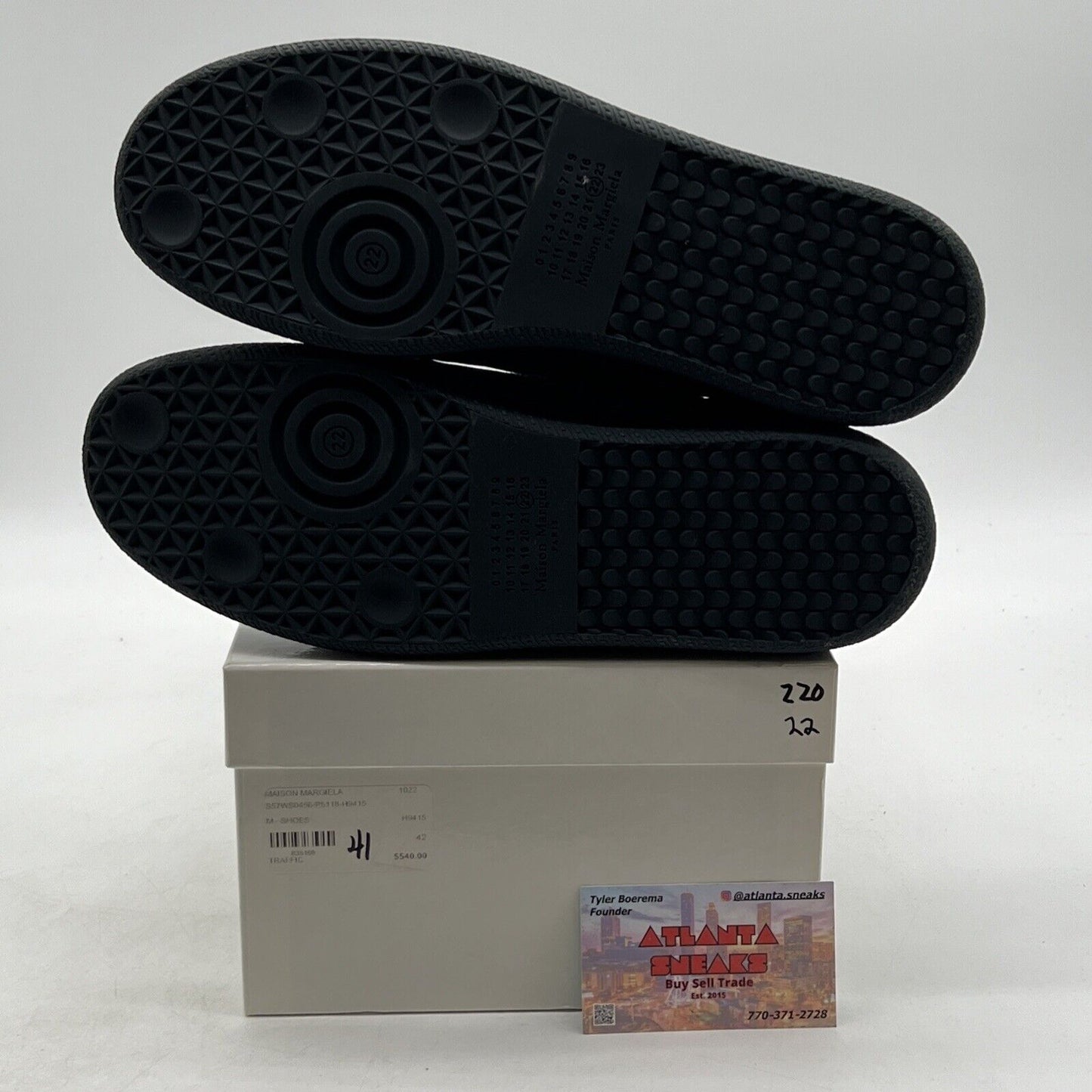 Size 9 - Maison Martin Margiela Padded Suede GAT Sneakers