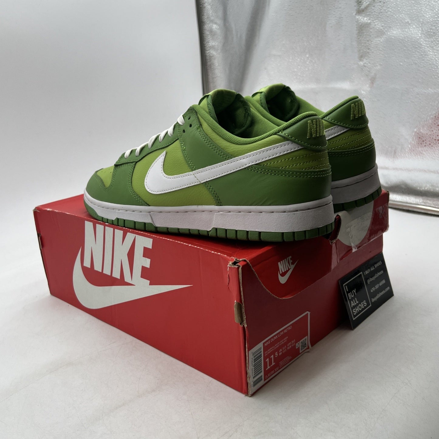 Size 11.5 - Nike Dunk Low Chlorophyll (DJ6188-300)