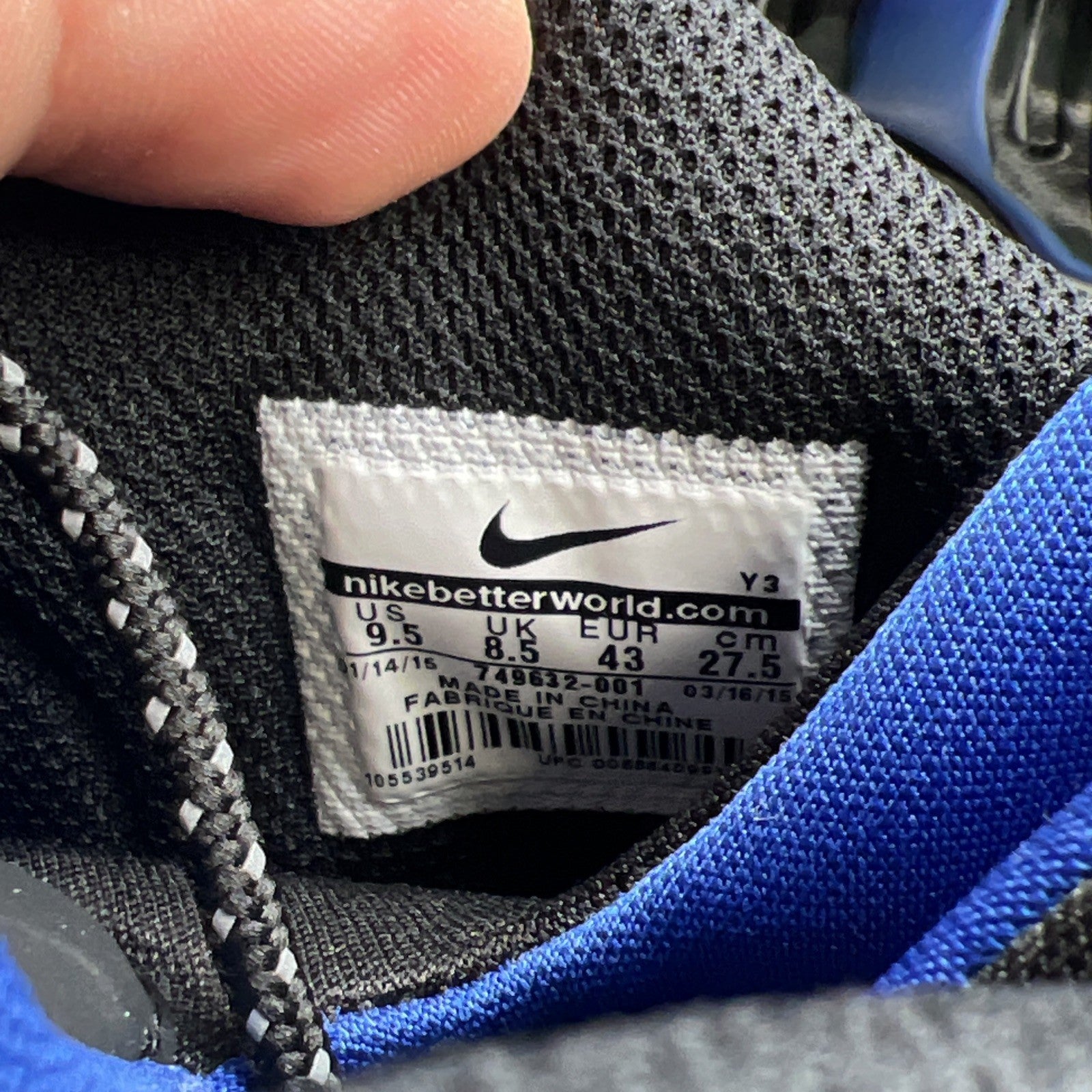 Size 9.5 - Nike Air Penny QS Sharpie Pack (800180-001)