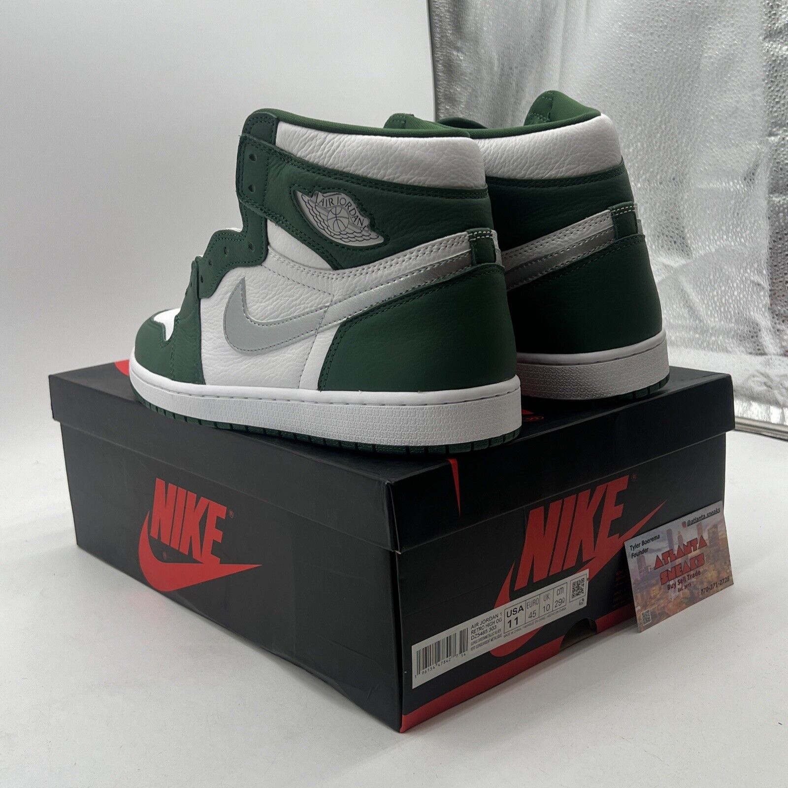 Size 11 - Air Jordan 1 Retro OG High Gorge Green (DZ5485-303)