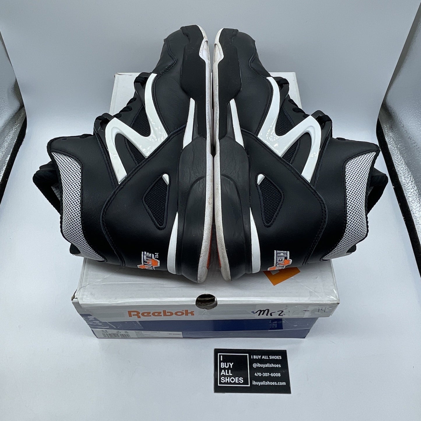 Size 11 - Reebok Pump Omni Zone 2 Dee Brown White Black Leather (G57539)