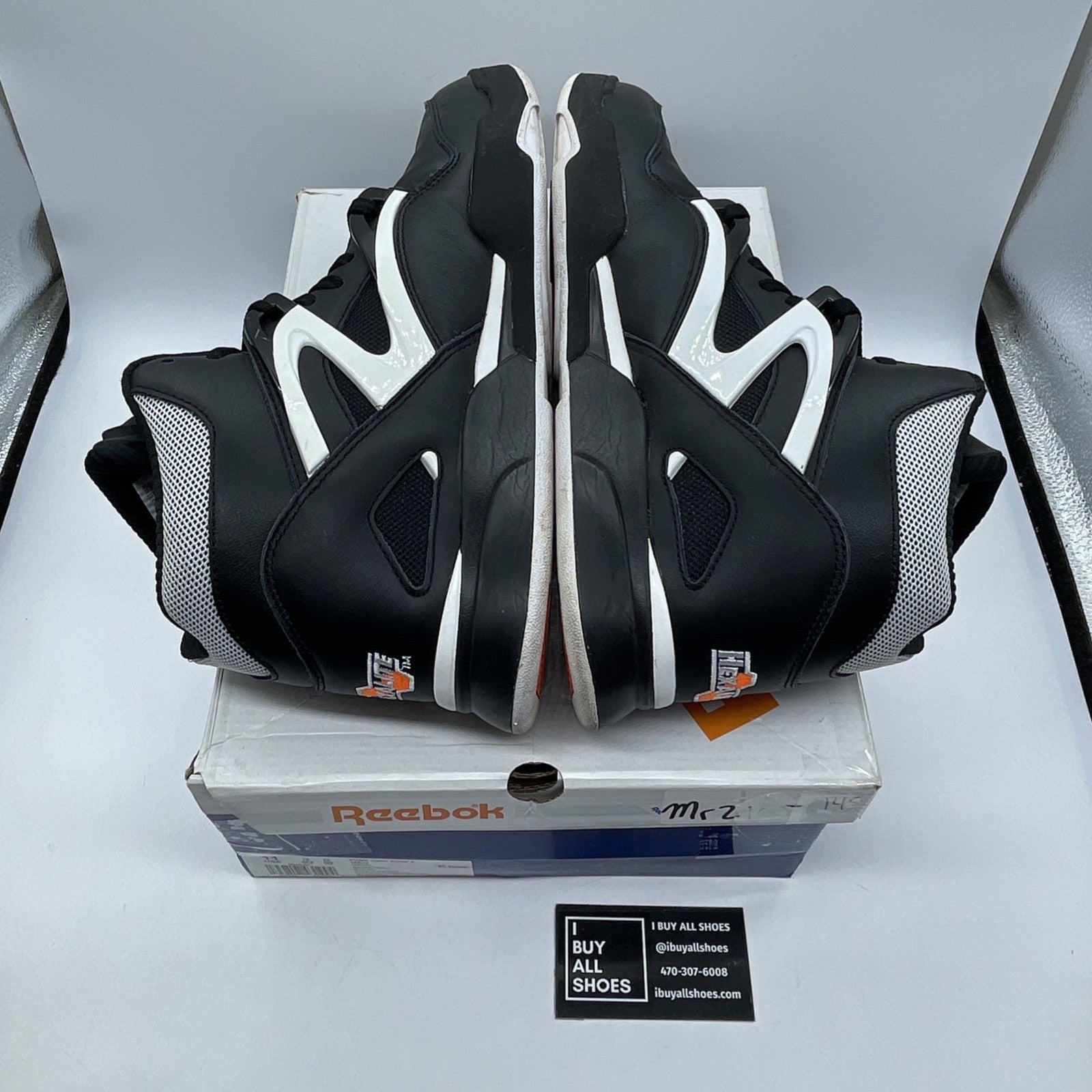 Size 11 - Reebok Pump Omni Zone 2 Dee Brown White Black Leather (G57539)