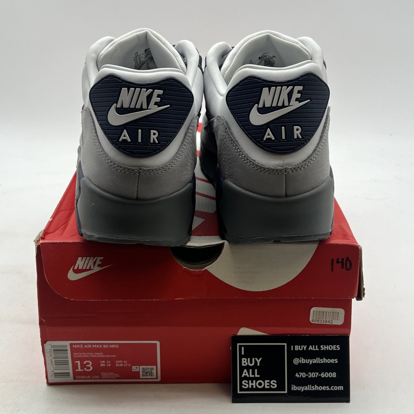 Size 13 - Nike Air Max 90 NRG Lahar Escape - Indigo (CI5646-100)