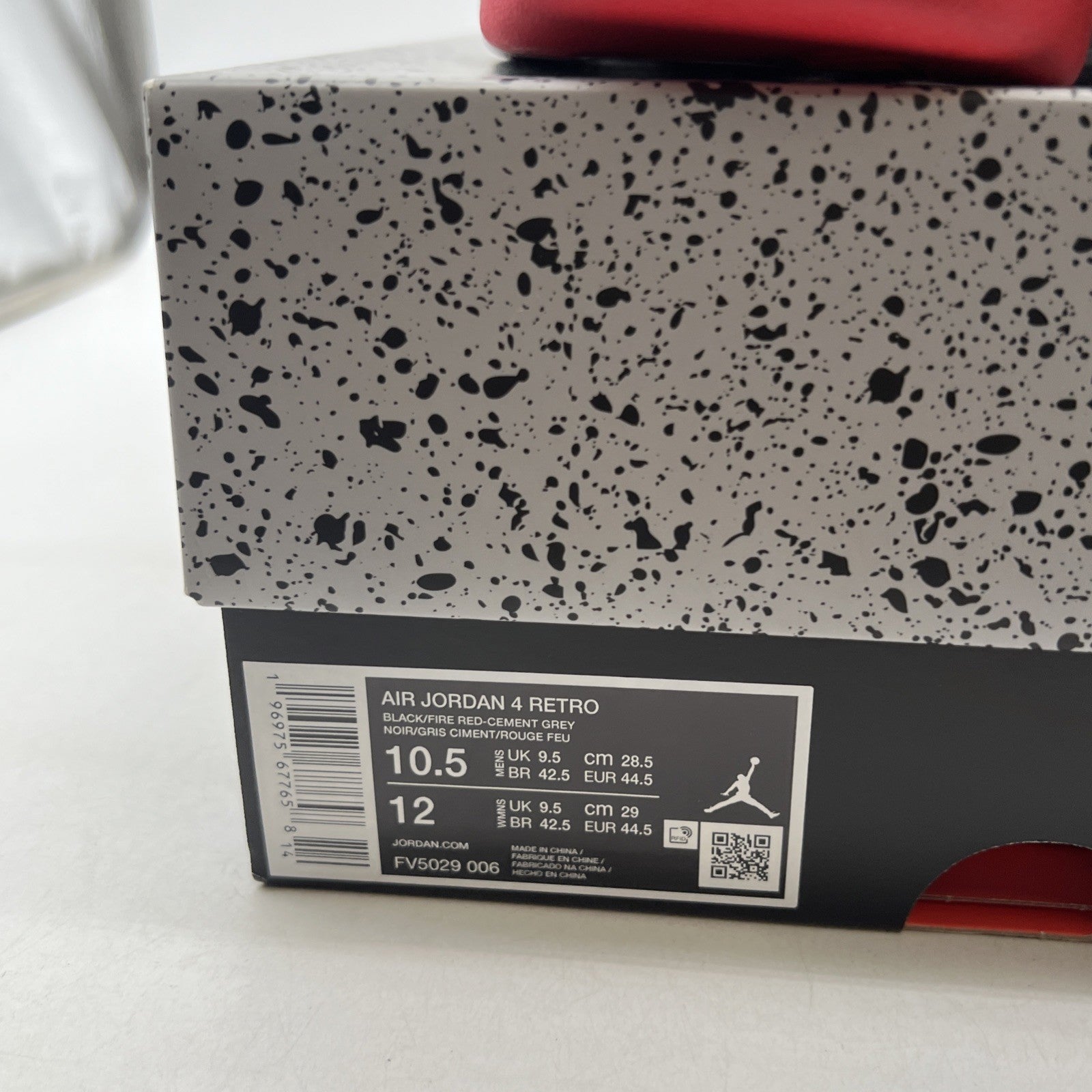Size 10.5 - Air Jordan 4 Retro Bred Reimagined (FV5029-006)