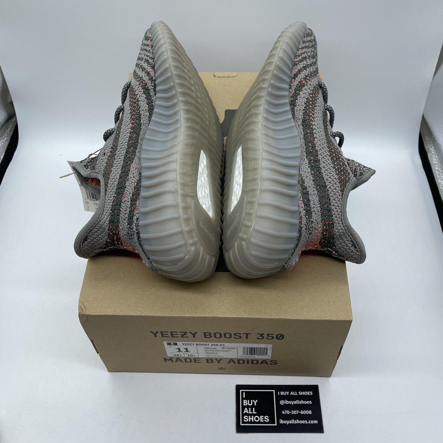 Size 11 - adidas Yeezy Boost 350 V2 Low Beluga Reflective Suede (GW1229)