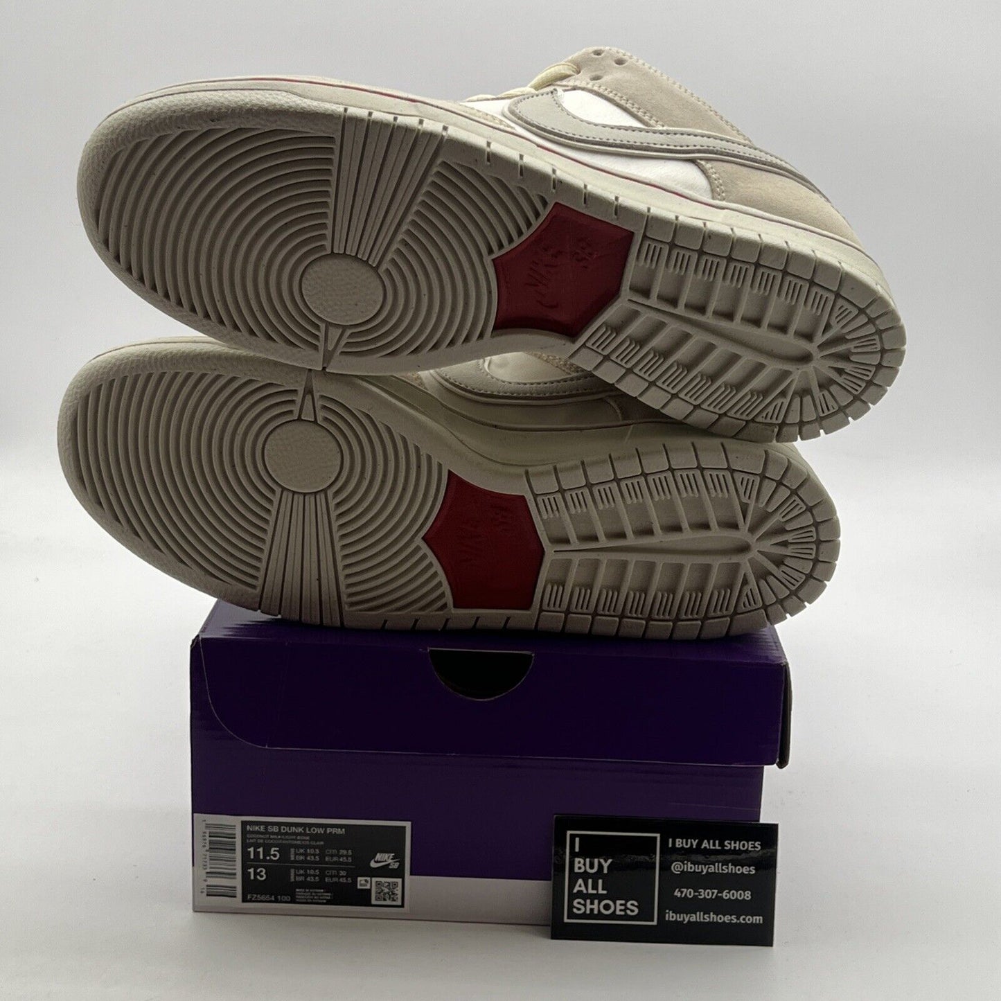 Size 11.5 - Nike Dunk Premium SB Low City of Love Collection - Light Bone