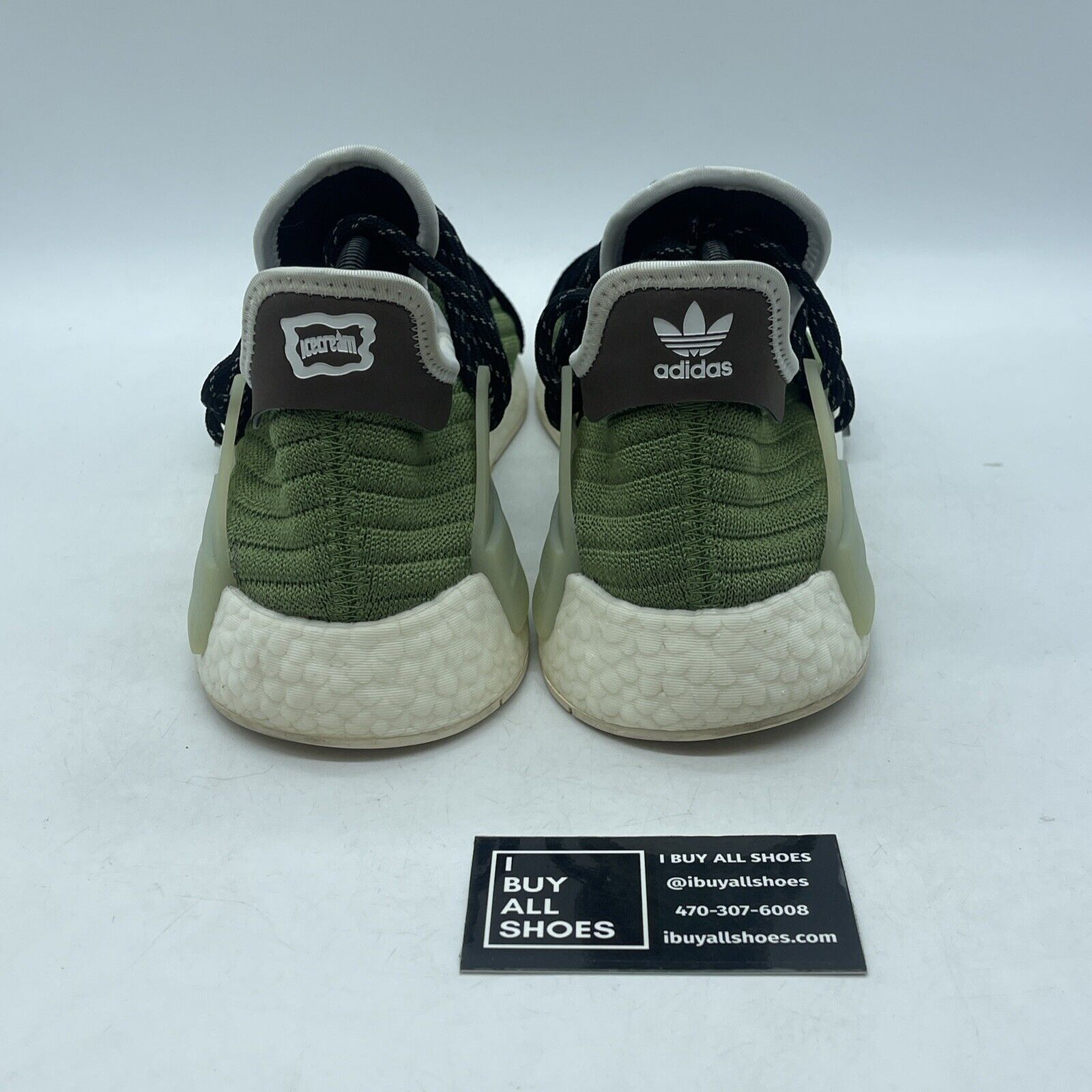 Size 9.5 - adidas BBC Ice Cream x Pharrell x NMD Human Race Running Dog (GZ1664)