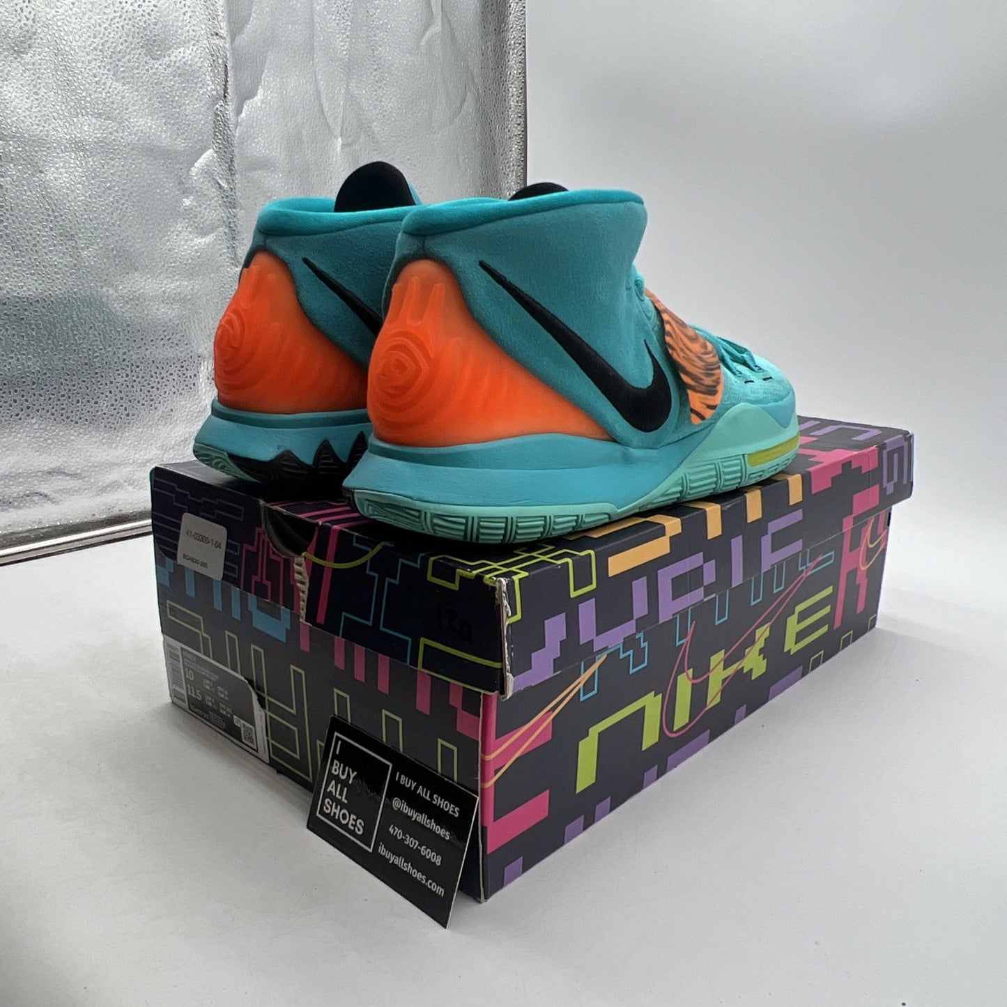 Size 10 - Nike Kyrie 6 Oracle Aqua (BQ4630-300)