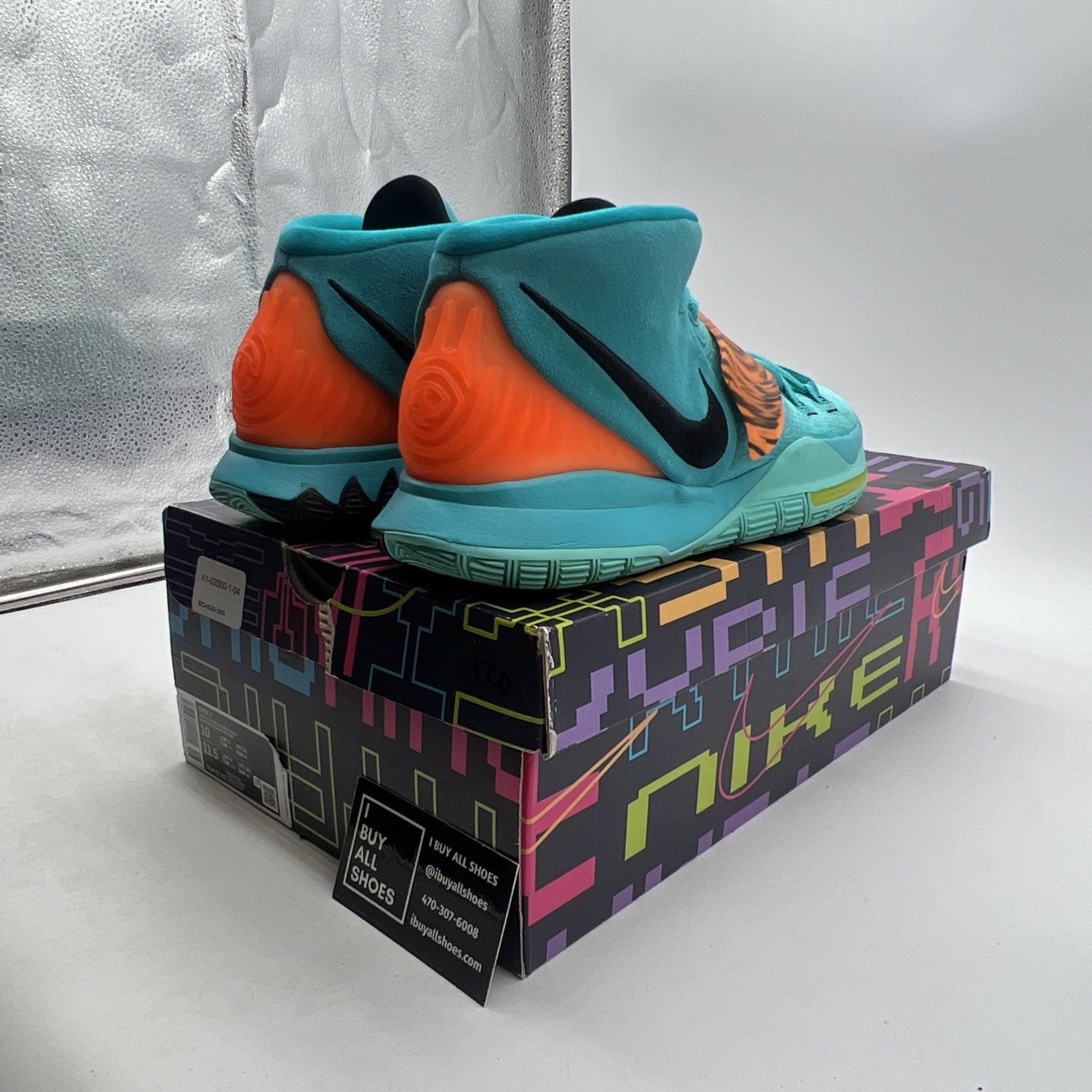 Size 10 - Nike Kyrie 6 Oracle Aqua (BQ4630-300)