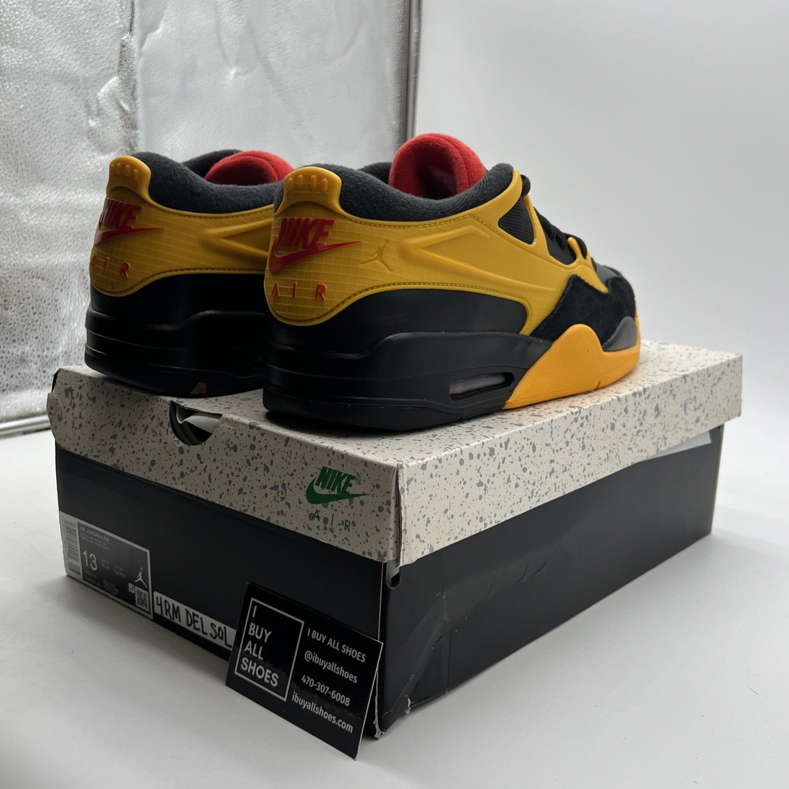 Size 13 - Air Jordan 4 RM Bruce Lee (FQ7939-007)