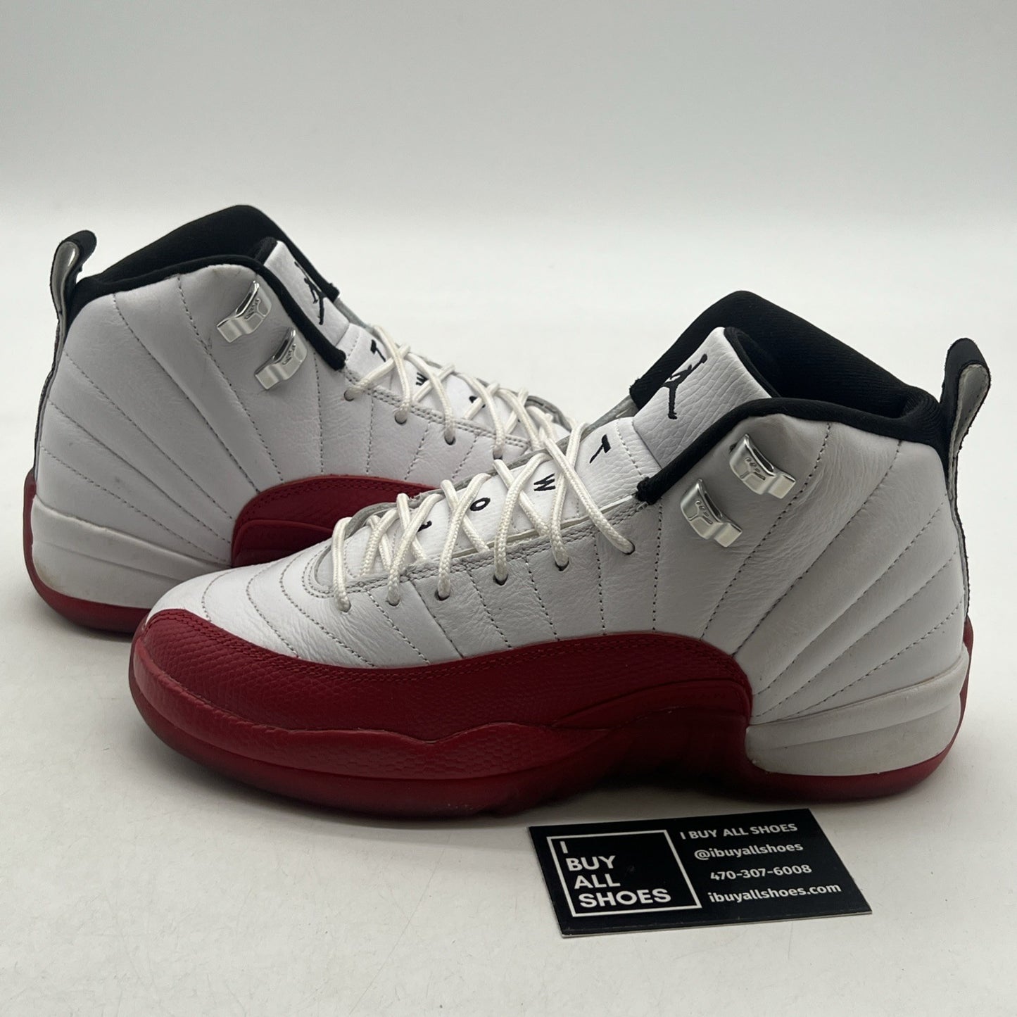 Size 6.5Y - Air Jordan 12 Retro 2023 Mid Cherry (153265-116)
